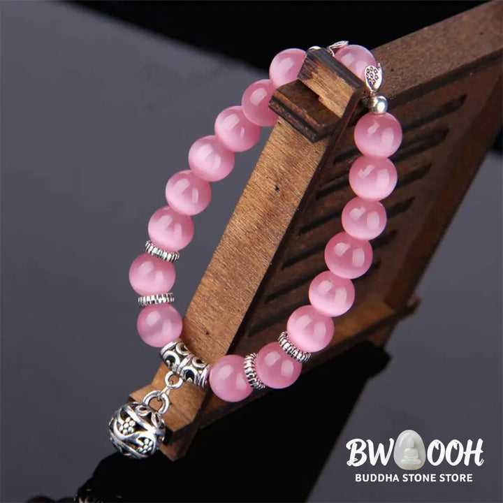 Buddha Stones Tibetan Cat Eye Lucky Bracelet - Bracelet