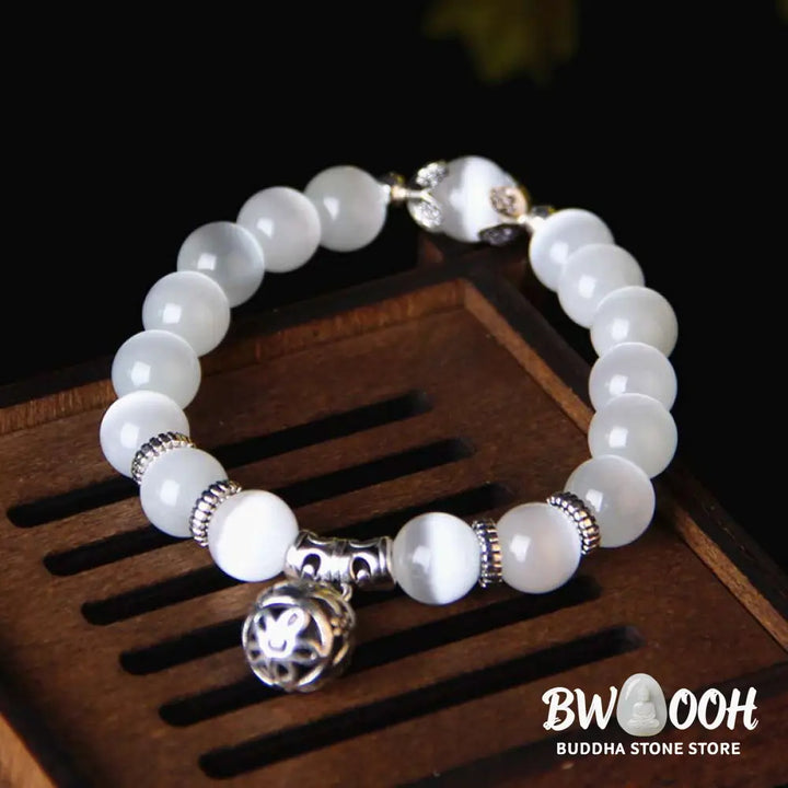 Buddha Stones Tibetan Cat Eye Lucky Bracelet - Bracelet