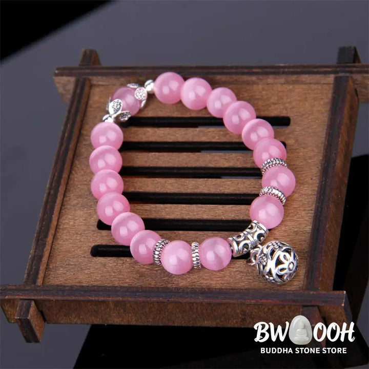 Buddha Stones Tibetan Cat Eye Lucky Bracelet - Bracelet