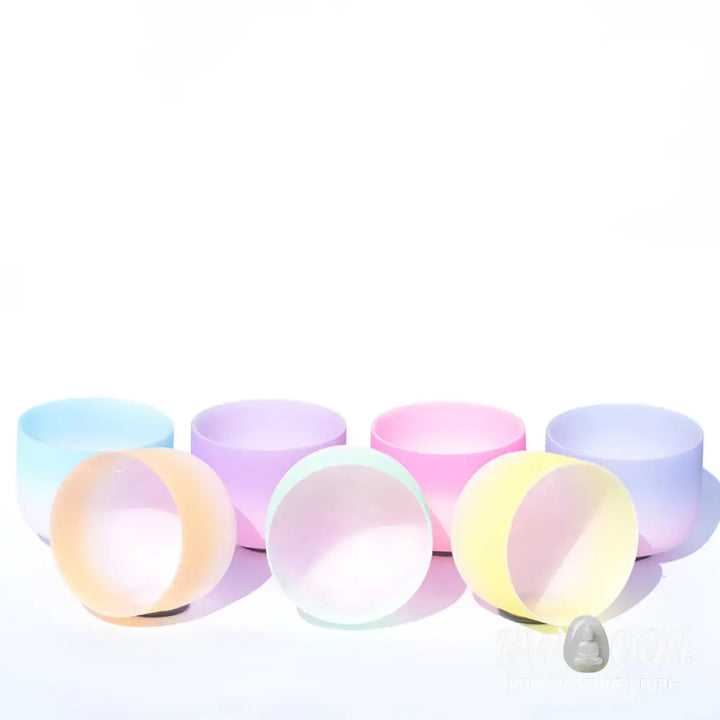 BWOOOH crystal singing bowl for meditation - Tibetan Crystal Sound Bowl Can