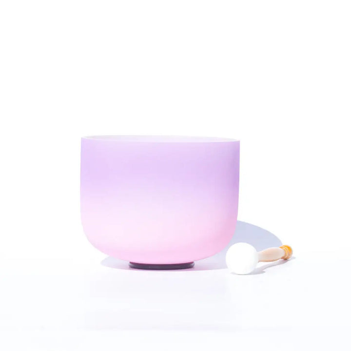 BWOOOH crystal singing bowl for meditation - Tibetan Crystal Sound Bowl Can