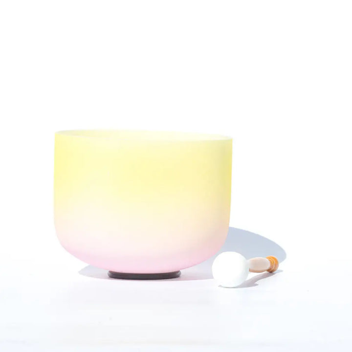 BWOOOH crystal singing bowl for meditation - Tibetan Crystal Sound Bowl Can