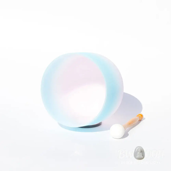 BWOOOH crystal singing bowl for meditation - Tibetan Crystal Sound Bowl Han