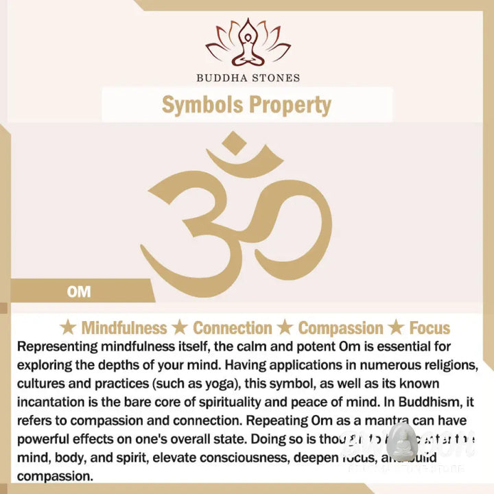 Buddha Stones Tibetan Handmade OM Mindfulness Red String Bracelet (Extra 30% Off | USE CODE: FS30) - OM(Bracelet Size