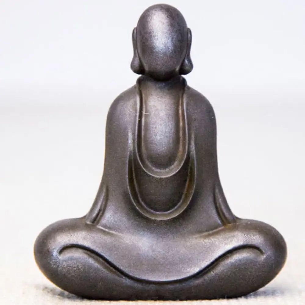 BWOOOH resin Buddha statue - Tibetan Buddha Iron Powder Rust Cas