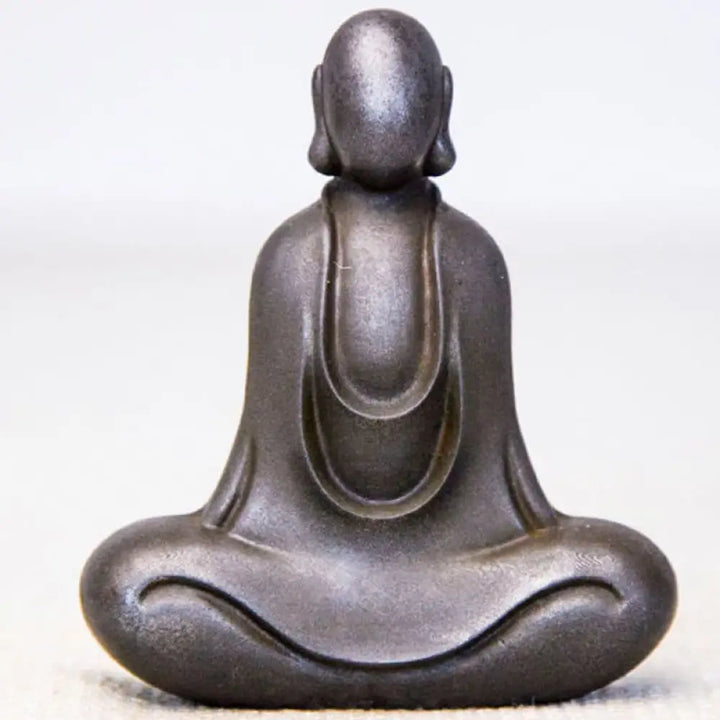 BWOOOH resin Buddha statue - Tibetan Buddha Iron Powder Rust Cas
