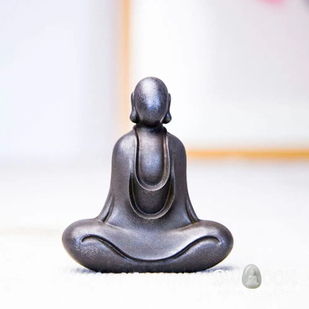 BWOOOH resin Buddha statue - Tibetan Buddha Iron Powder Rust Cas
