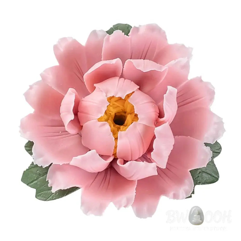 BWOOOH Tibetan Lotus Blessing Ceramic Stick Incense Burner Decoration - Incense Burner