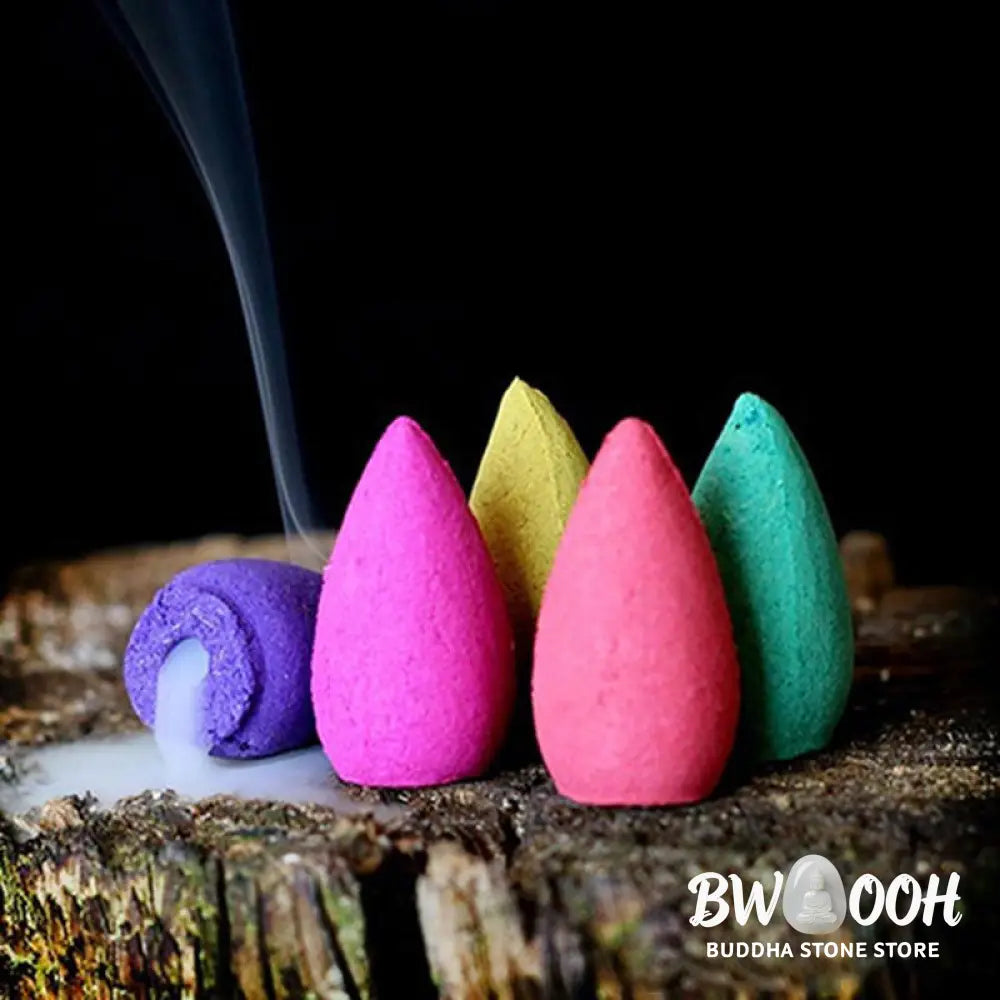 BWOOOH Tibetan Lotus Blessing Incense Burner Decoration - Incense Burner