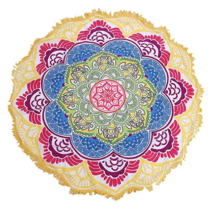 Buddha Stones Tibetan Mandala Harmony Mat Decoration - 2 - Decorations