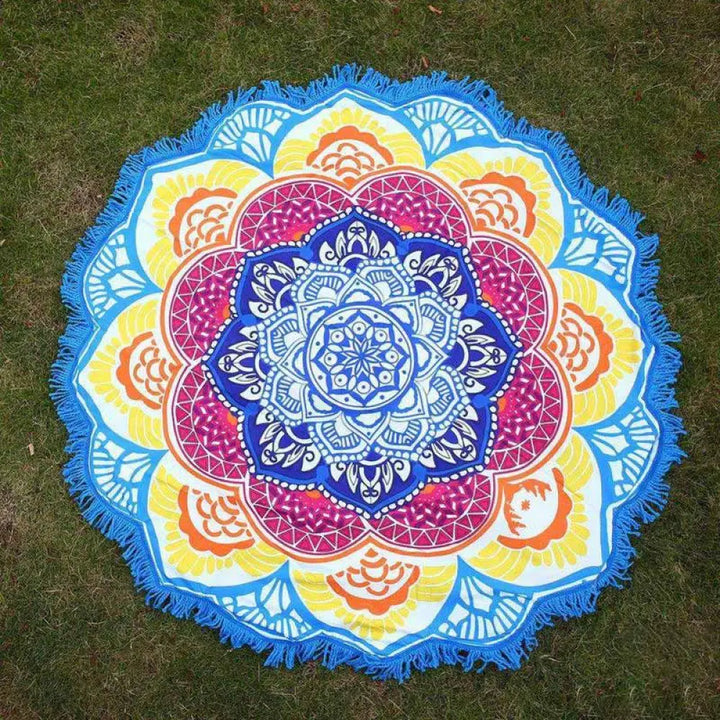 Buddha Stones Tibetan Mandala Harmony Mat Decoration - 6 - Decorations