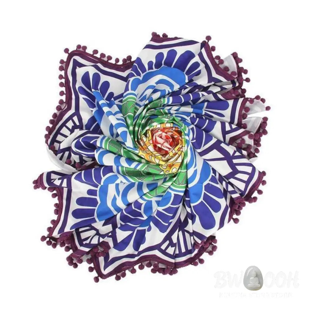 Buddha Stones Tibetan Mandala Harmony Mat Decoration - Decorations