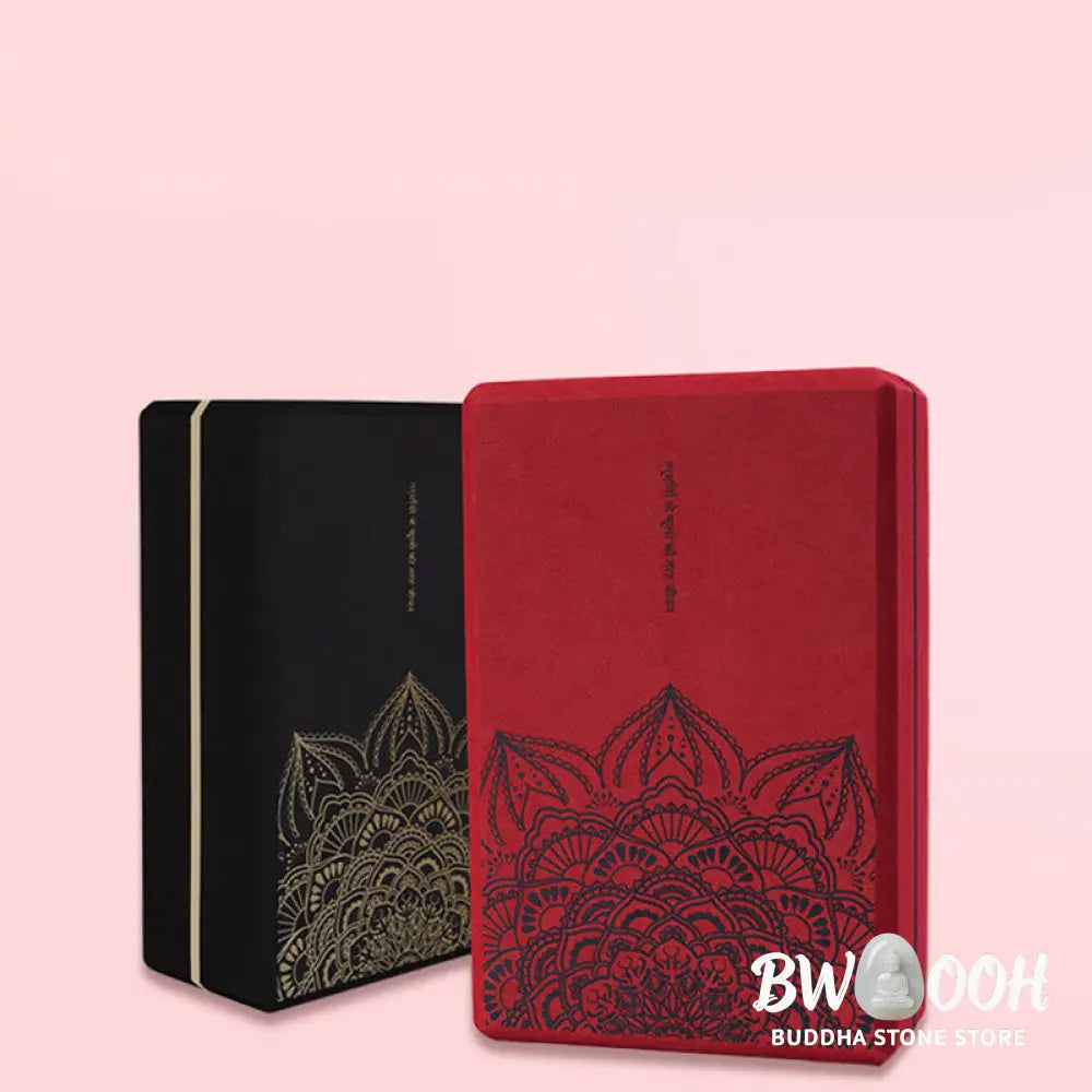 Buddha Stones Tibetan Mandala Mindful Soft Non-Slip Foam Yoga Block - Yoga Block