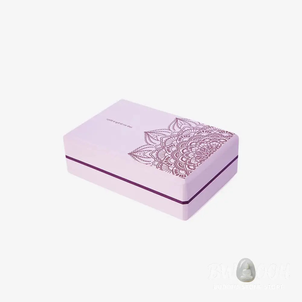Buddha Stones Tibetan Mandala Mindful Soft Non-Slip Foam Yoga Block - Yoga Block