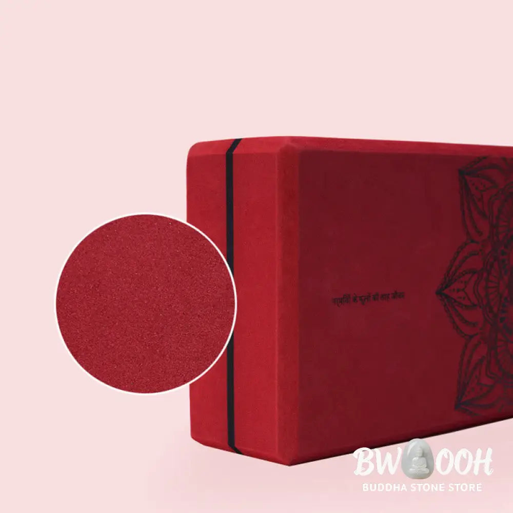 Buddha Stones Tibetan Mandala Mindful Soft Non-Slip Foam Yoga Block - Yoga Block