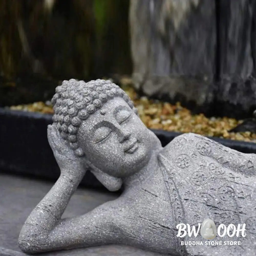 BWOOOH Tibetan Meditation Buddha Blessing Compassion Serenity Home Decoration - Decorations