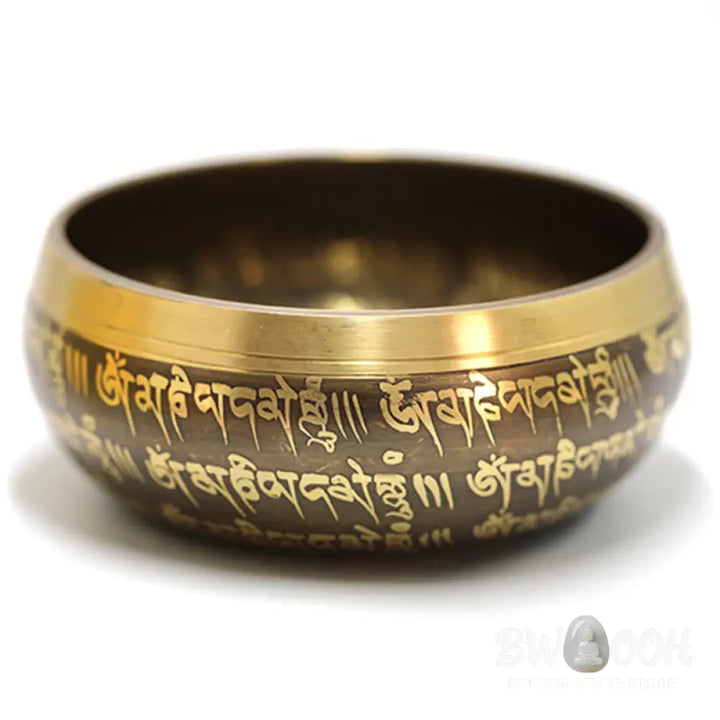 BWOOOH Tibetan Meditation Sound Bowl Handcrafted for Healing and Mindfulness Singing Bowl Set - Singing Bowl