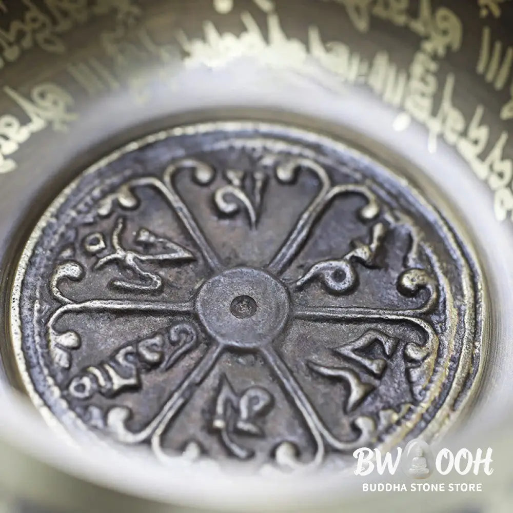 BWOOOH Tibetan Meditation Sound Bowl Handcrafted for Healing and Mindfulness Singing Bowl Set - Singing Bowl