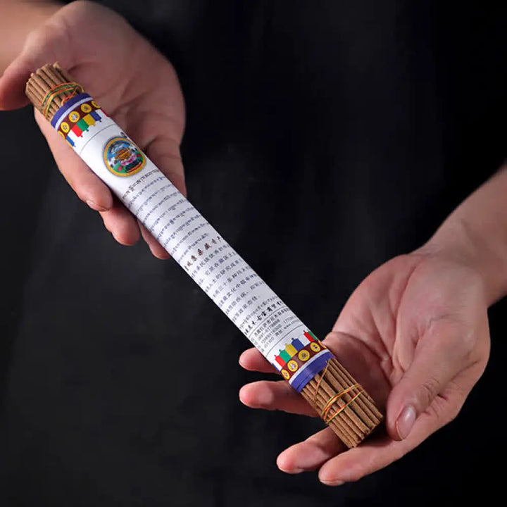 BWOOOH Tibetan Buddha Sandalwood Protection Healing Incense - 25cm - Incense