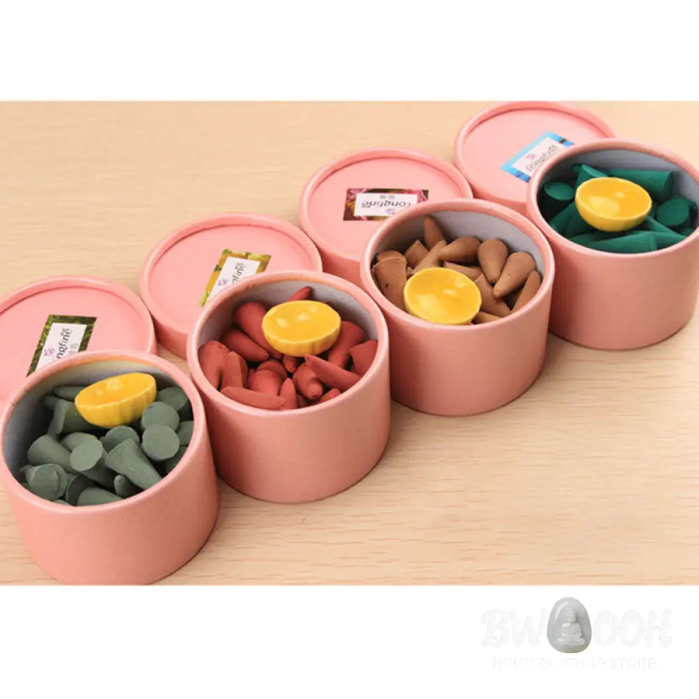 BWOOOH Tibetan Scented Tower Incense Cones - Incense