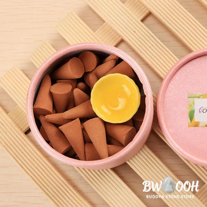 BWOOOH Tibetan Scented Tower Incense Cones - Incense