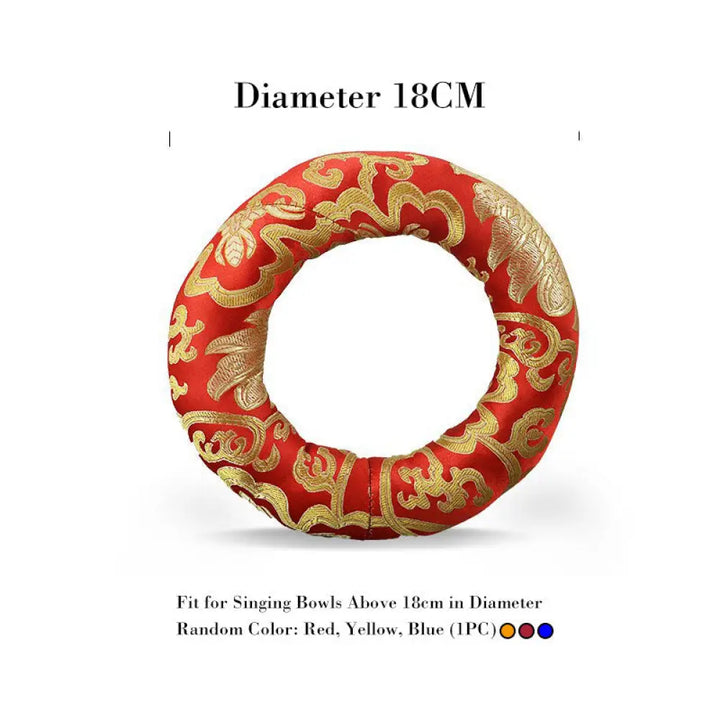 BWOOOH Tibetan Singing Bowl Handcraft Cushion Decoration - Decorations