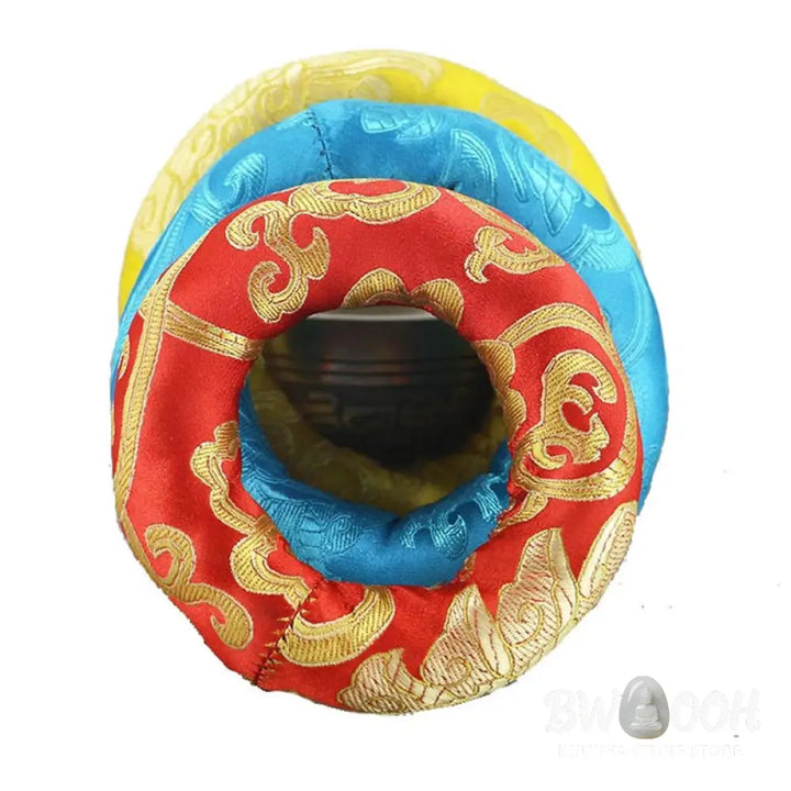 BWOOOH Tibetan Singing Bowl Handcraft Cushion Decoration - Decorations
