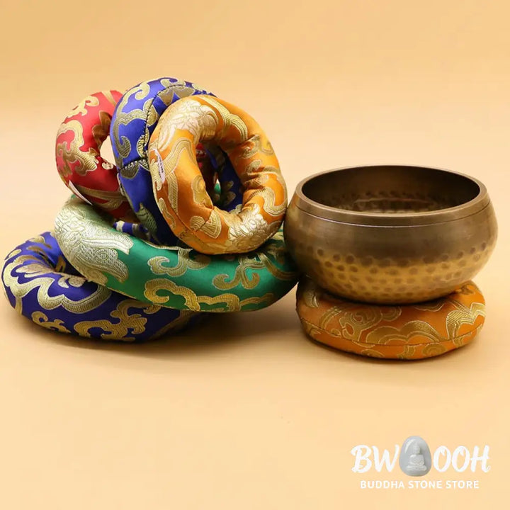 BWOOOH Tibetan Singing Bowl Handcraft Cushion Decoration - Decorations