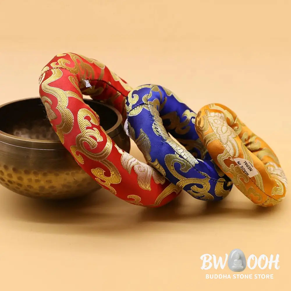 BWOOOH Tibetan Singing Bowl Handcraft Cushion Decoration - Decorations