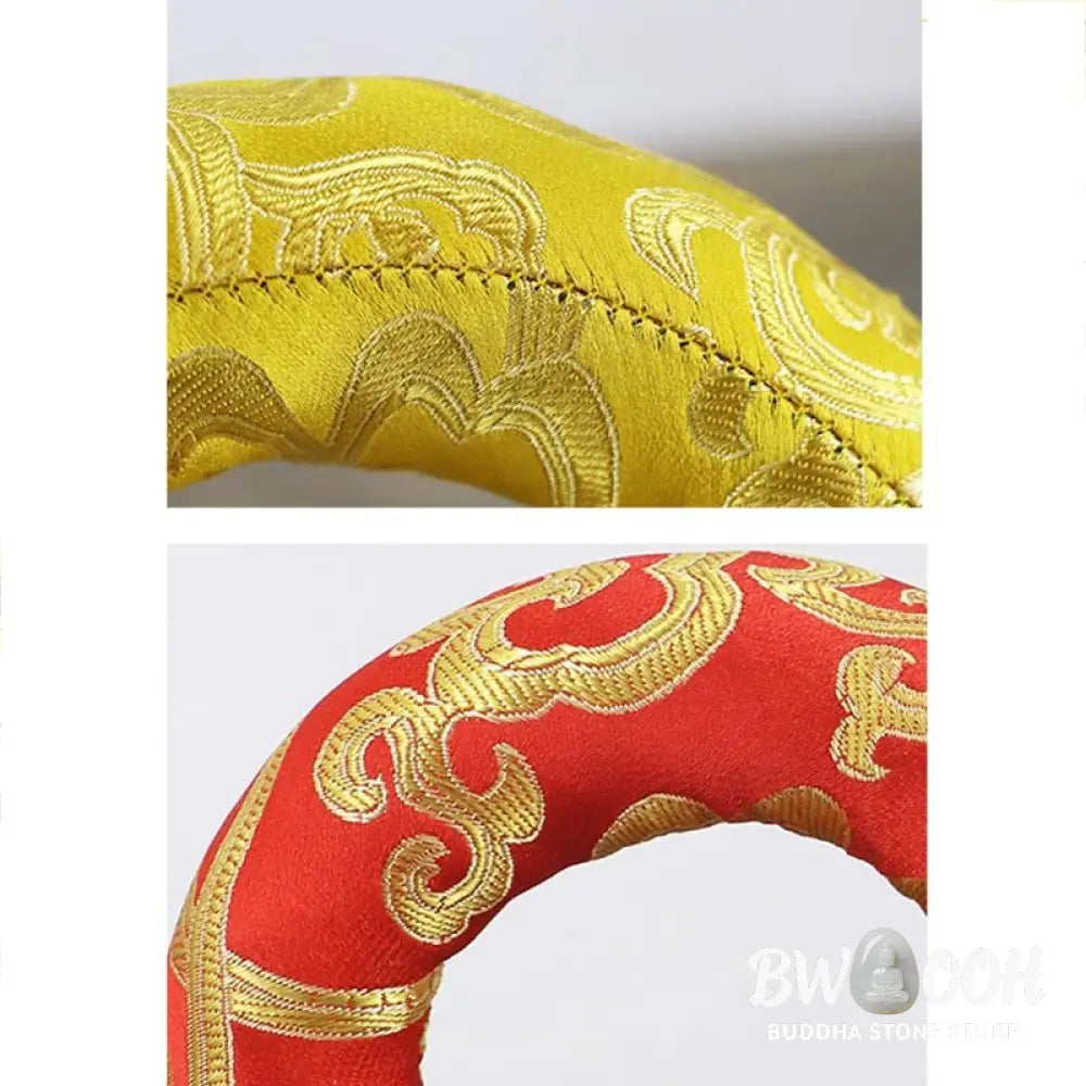 BWOOOH Tibetan Singing Bowl Handcraft Cushion Decoration - Decorations