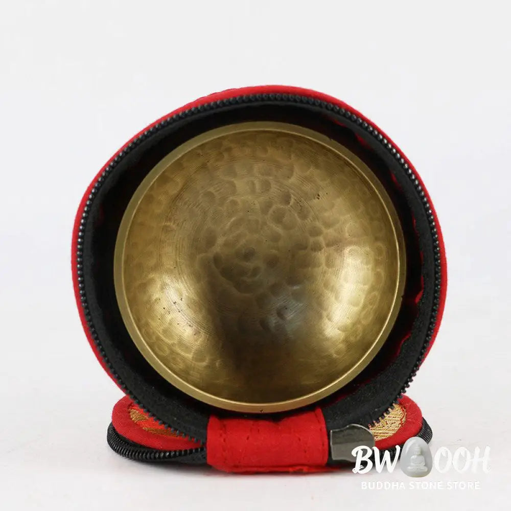 BWOOOH Tibetan Singing Bowl Storage Bag with Zipper Closure Decoration - Decorations