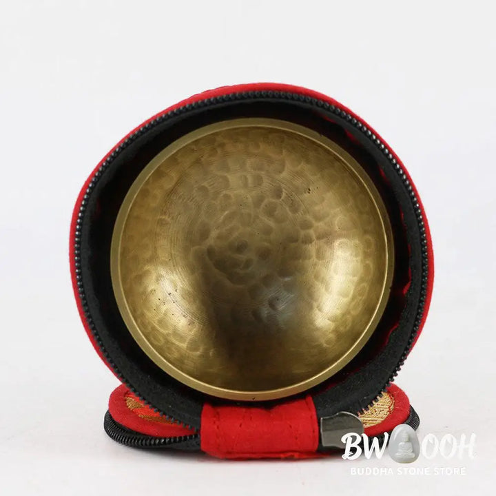 BWOOOH Tibetan Singing Bowl Storage Bag with Zipper Closure Decoration - Decorations