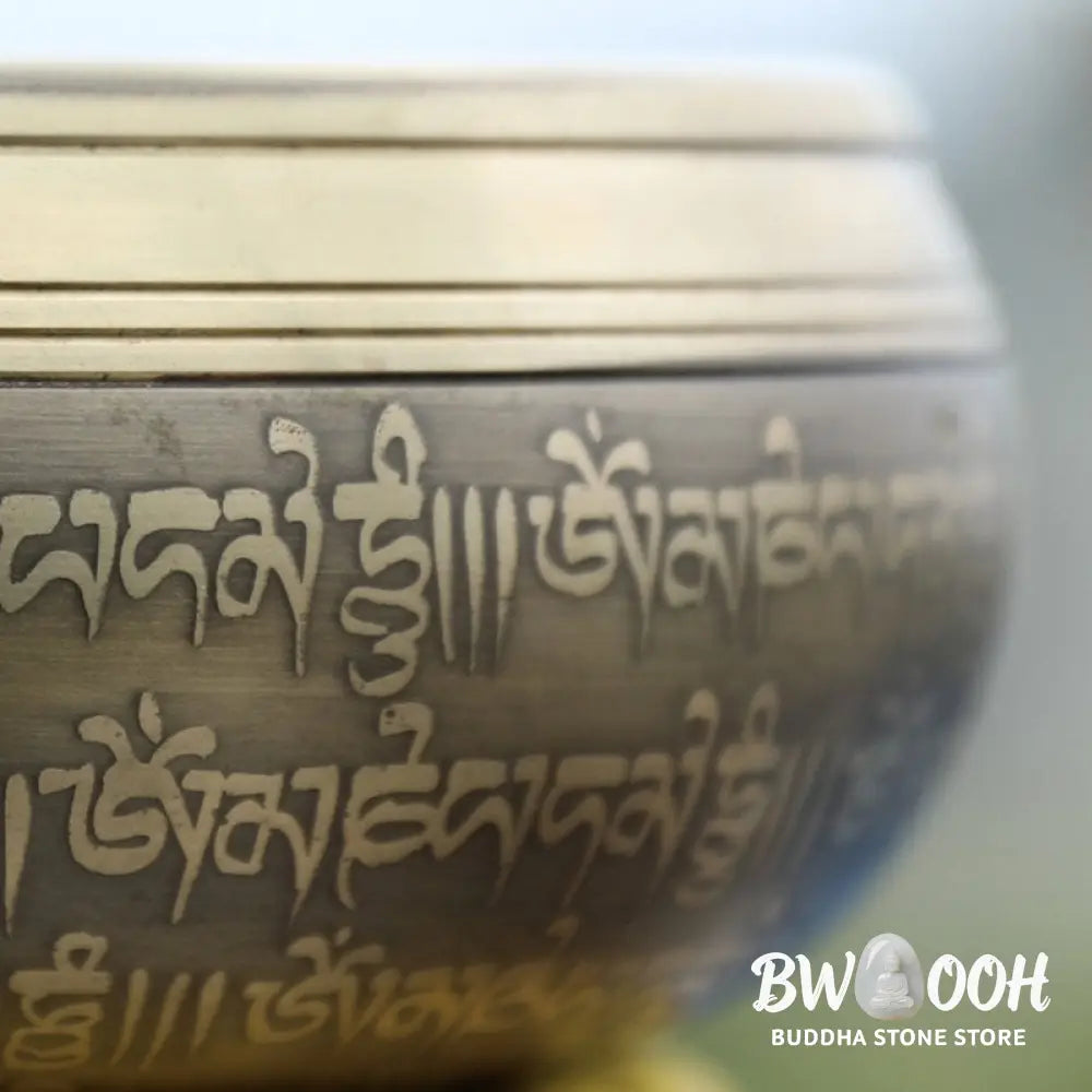 BWOOOH Tibetan Sound Bowl Handcrafted for Focus and Meditation Peaceful Happiness Singi | spiritual healing bracelet