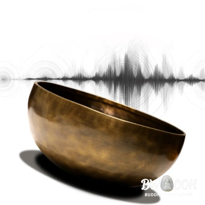 BWOOOH Tibetan Sound Bowl Handcrafted for Healing and Meditation Positive Energy Singing Bowl Set - Singing Bowl