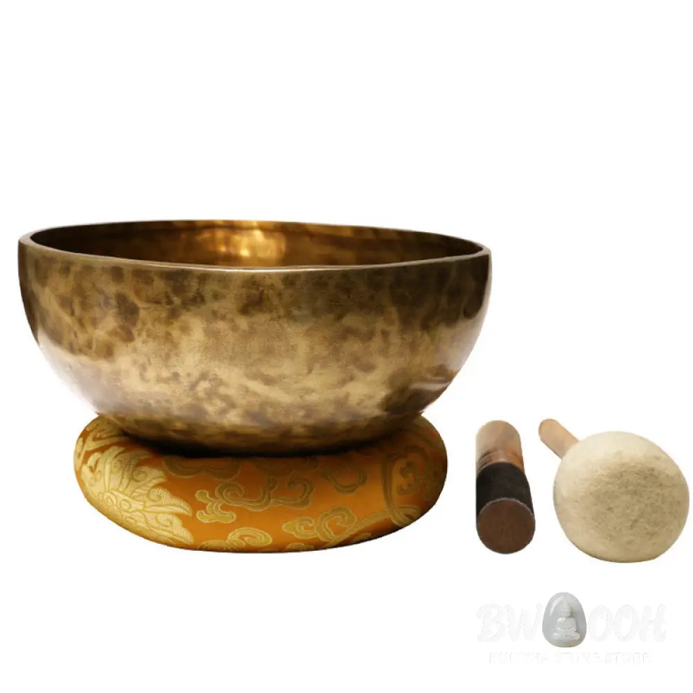 BWOOOH Tibetan Sound Bowl Handcrafted for Healing and Meditation Positive Energy Singing Bowl Set - Singing Bowl