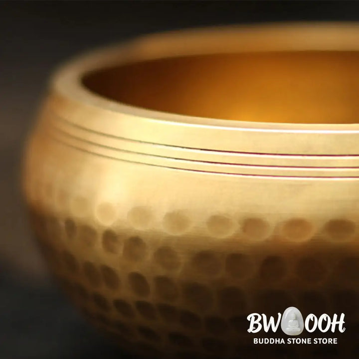 BWOOOH Tibetan Sound Bowl Handcrafted for Relaxation and Mindfulness Meditation Singing | spiritual healing bracelet