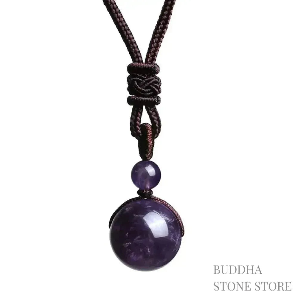 BWOOOH Tibetan Protection Necklace featuring 16mm Tiger&