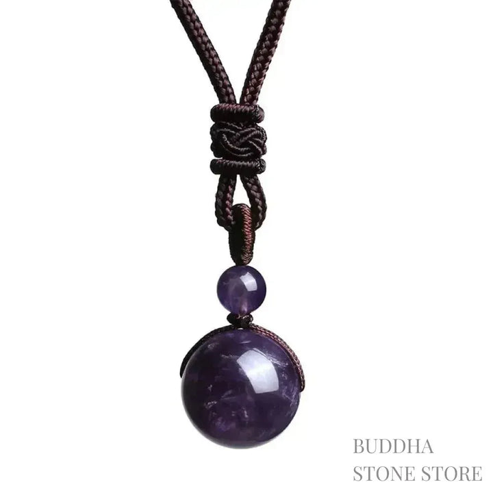 BWOOOH Tibetan Protection Necklace featuring 16mm Tiger&