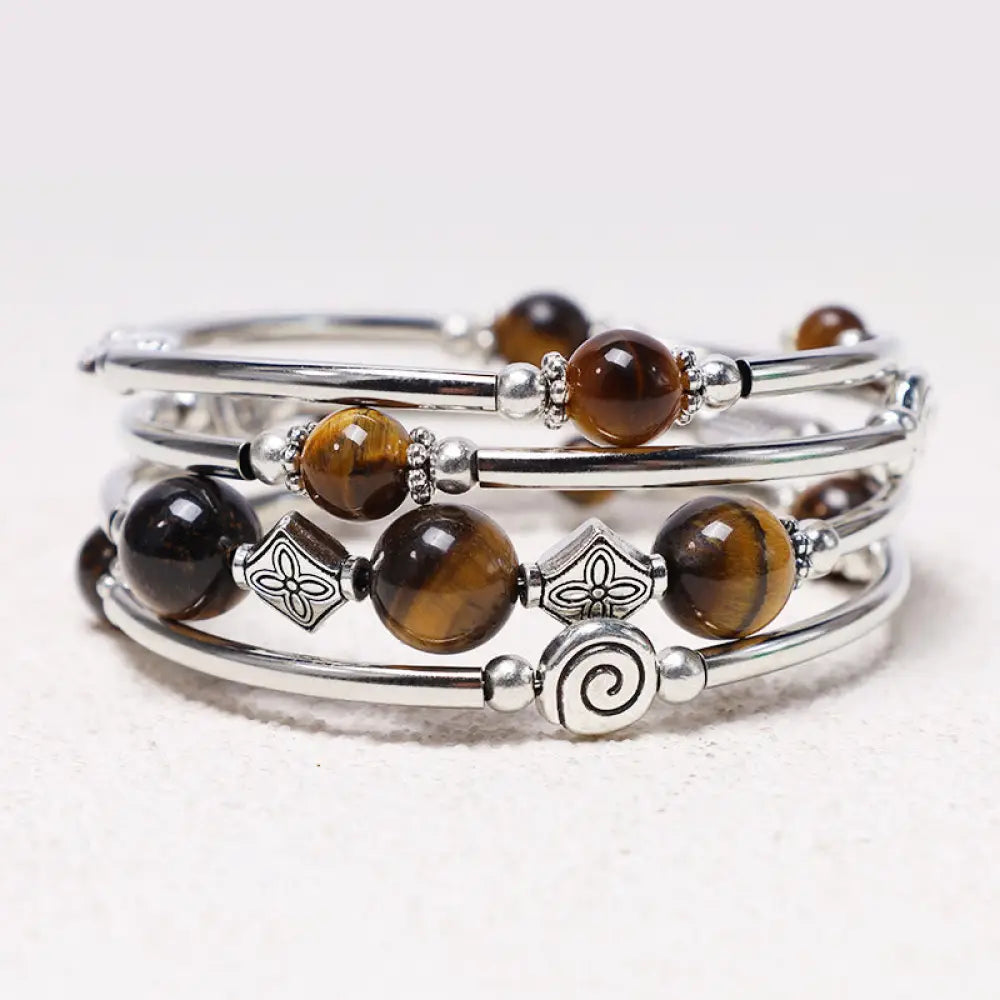 Buddha Stones Tibetan Turquoise Balance Bracelet - BWOOOH - 3 - Bracelet