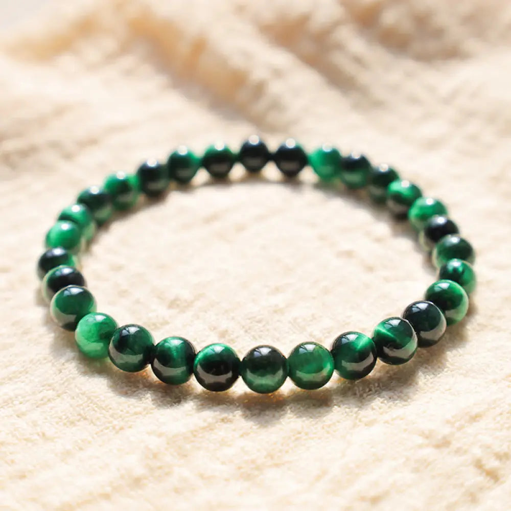 BWOOOH Tiger Eye Growth Healing Energy Bracelet | natural stone spiritual bracelet for healing and mindful living