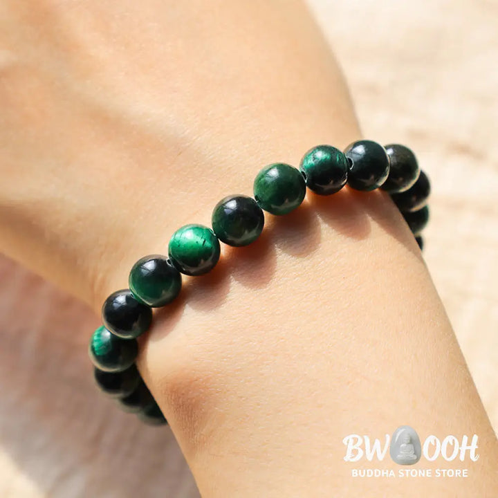 Buddha Stones Tiger Eye Growth Healing Energy Bracelet - BWOOOH - Bracelet