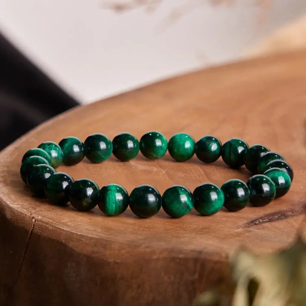 BWOOOH Tiger Eye Growth Healing Energy Bracelet — Tiger Eye crystal healing bracelet for spiritual healing and mindful living