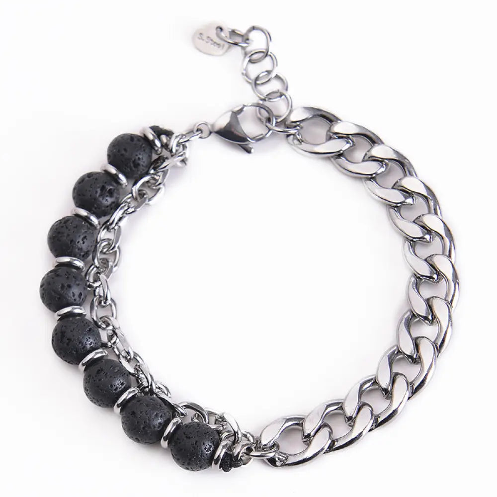 BWOOOH Tiger Eye Picasso Jasper Frosted Stone Strength Bracelet | spiritual healing bracelet