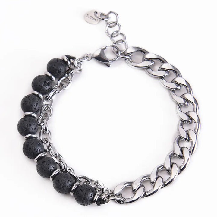 BWOOOH Tiger Eye Picasso Jasper Frosted Stone Strength Bracelet | spiritual healing bracelet