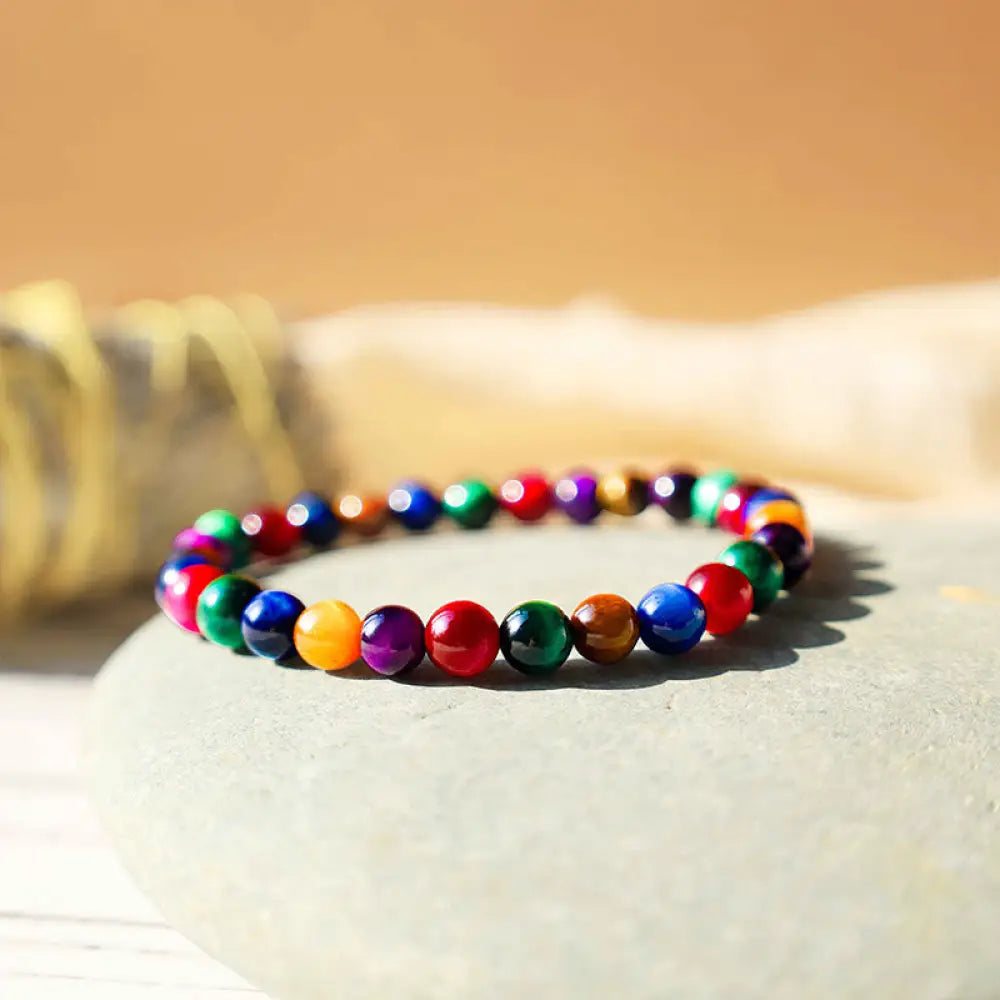 BWOOOH Tiger Eye Resolve Courage Bracelet | natural stone spiritual bracelet for healing and mindful living