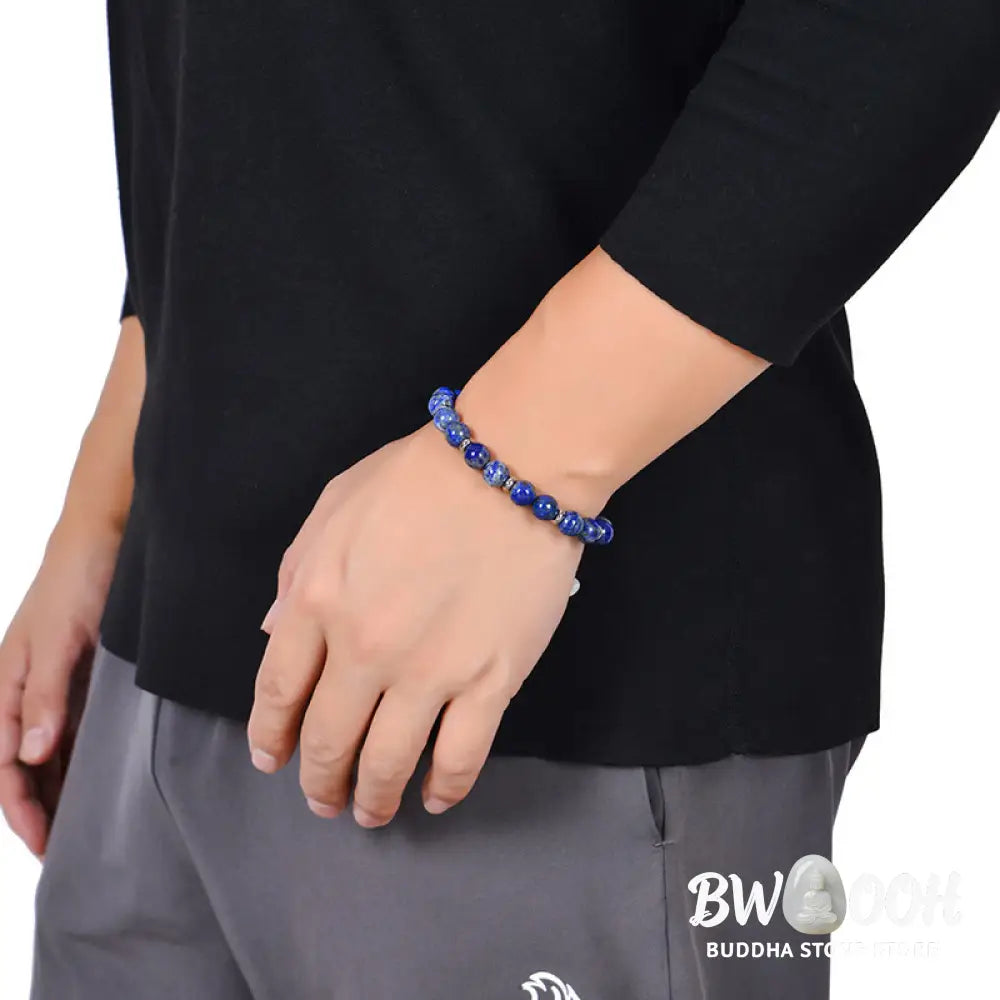 Buddha Stones Tiger Eye Various Natural Stone Beads Protection Bracelet - Bracelet