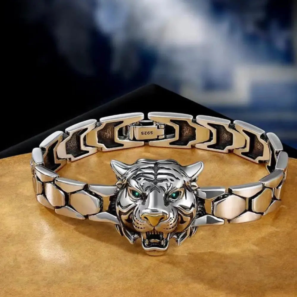 BWOOOH Tiger Head Design Healing Bracelet - BWOOOH - 18cm - Bracelet