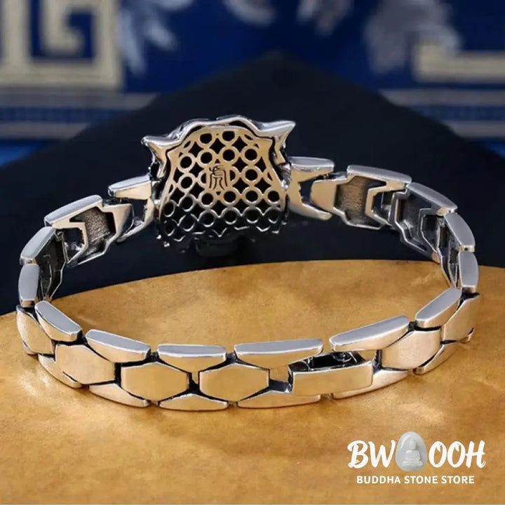 Buddha Stones Tiger Head Design Healing Bracelet - BWOOOH - Bracelet