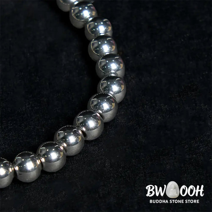 Buddha Stones Titanium Steel Good Luck Balance Bracelet - BWOOOH - Bracelet