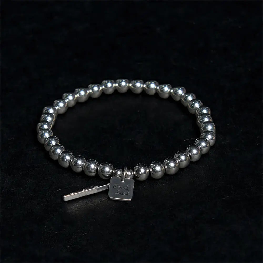 BWOOOH Titanium Steel Good Luck Balance Bracelet - BWOOOH - Titanium Steel(Wrist Circumference: 14-15cm)